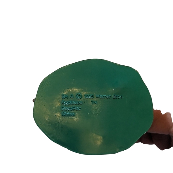 Vintage Looney Tunes Taz Bugs Bunny Birthday PVC Action Figure Cake Topper 1995 - Picture 2 of 4